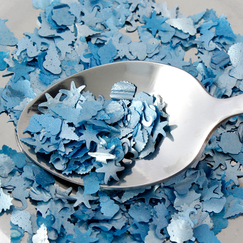 Luxury Blue Fantasy Ocean Glitter Sprinkles (Made to order)