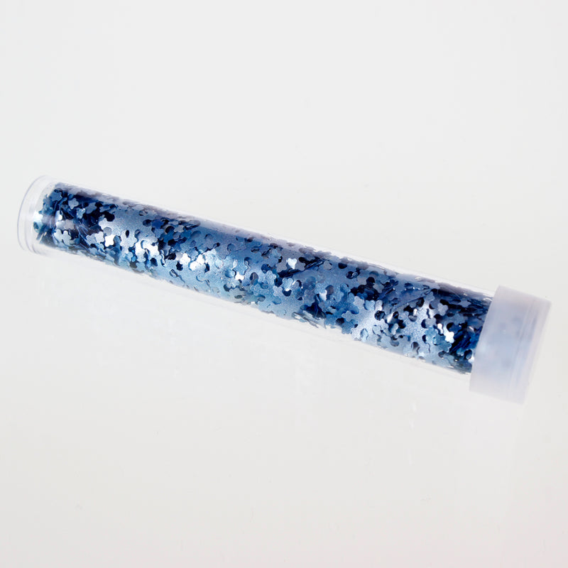 Luxury Blue Glitter Snowflake Sprinkles (Made to order)