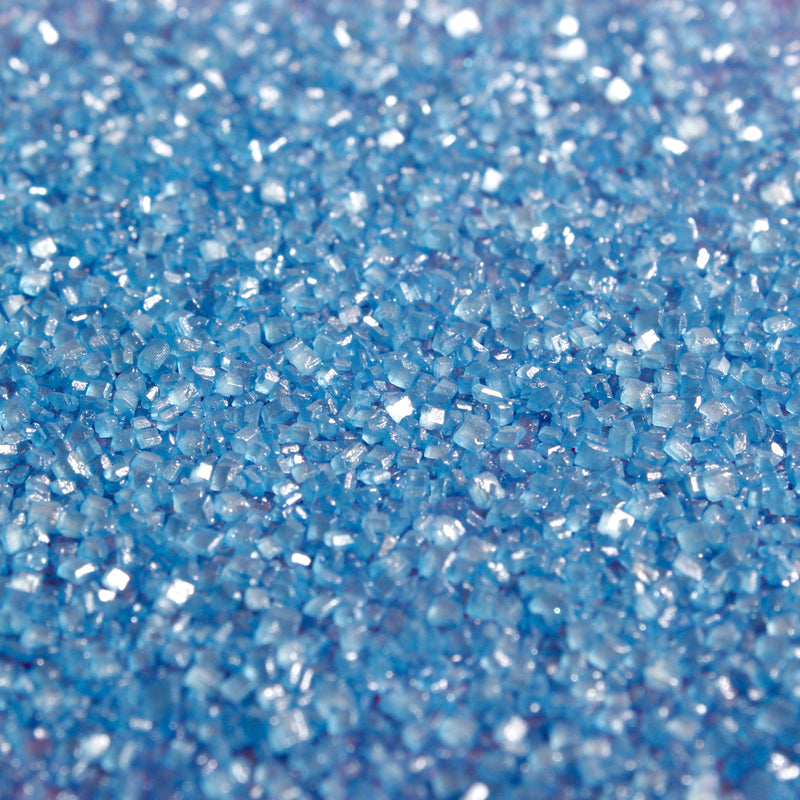Bulk Bag - Blue Sparkly Sanding Sugar (Best Before 30 Jun 2025)