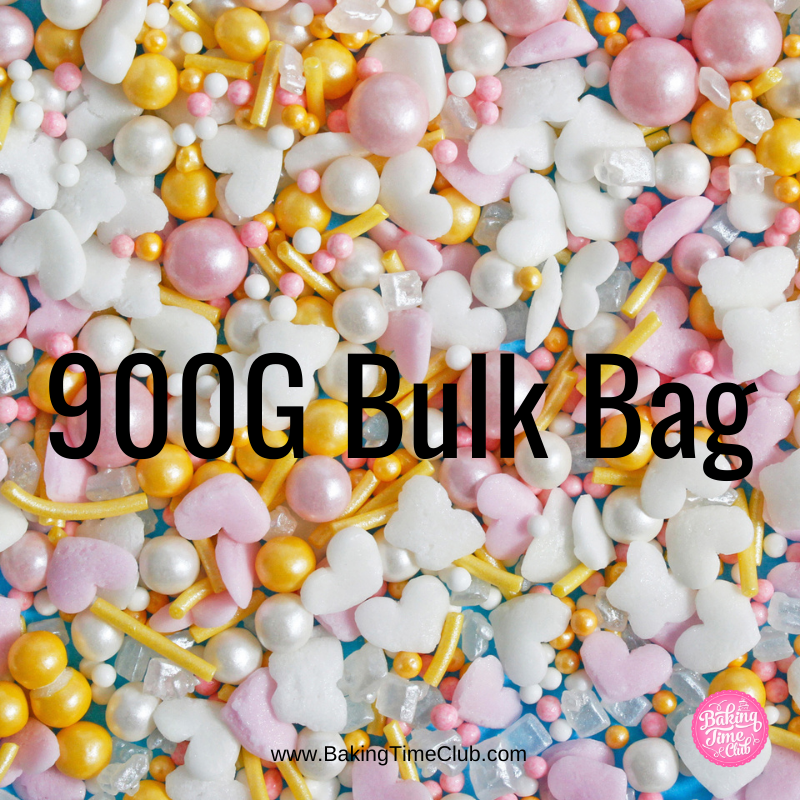 Bulk Bag - Baby Shower Cake Sprinkles (Best Before 30 Jun 2024)