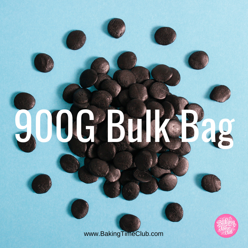 Bulk Bag - Black JUMBO Sequins Confetti Sprinkles (Best Before End: 30 Jun 2025)