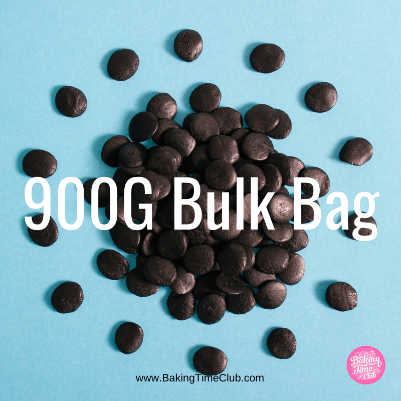 Bulk Bag - Black JUMBO Sequins Confetti Sprinkles (Best Before End: 30 Jun 2024)