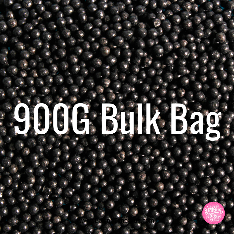 Bulk Bag - Black Nonpareils 100s & 1000s (Best Before 30 Jun 2024)