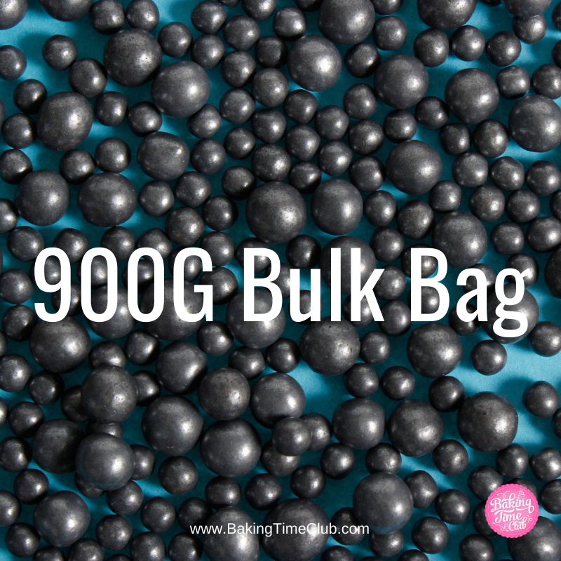 Bulk Bag - Black Pearls Sprinkles (Best Before  30 Jun 2025)
