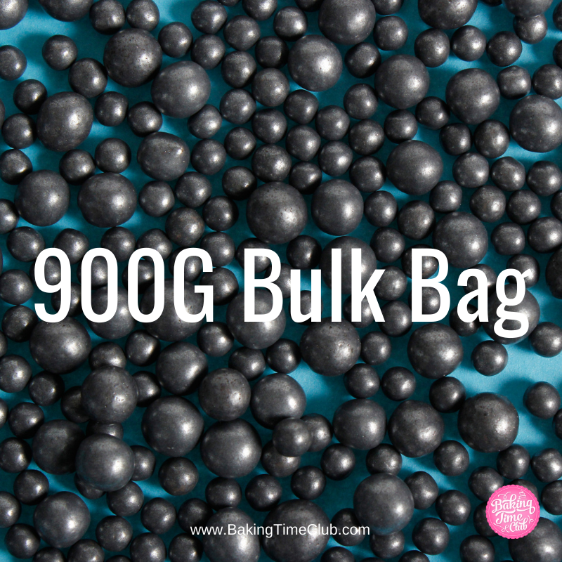 Bulk Bag - Black Pearls Sprinkles (Best Before  30 Jun 2024)
