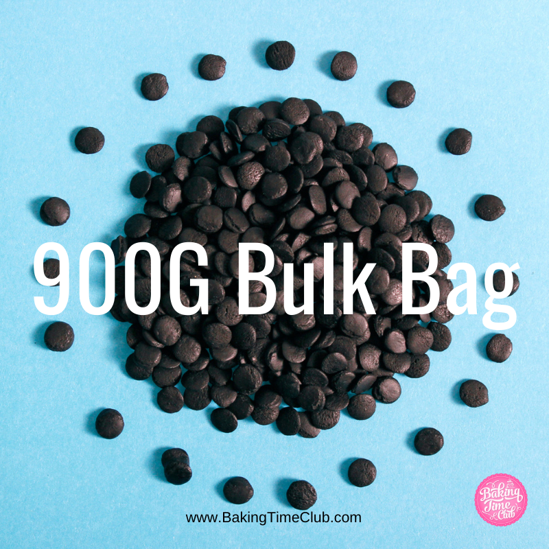 Bulk Bag - Black REGULAR Sequins Confetti Sprinkles (Best Before 31 Dec 2023)