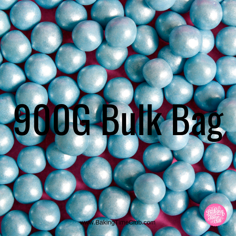 Bulk Bag - Blue 8mm Edible Pearls (Best Before 30 Jun 2024)