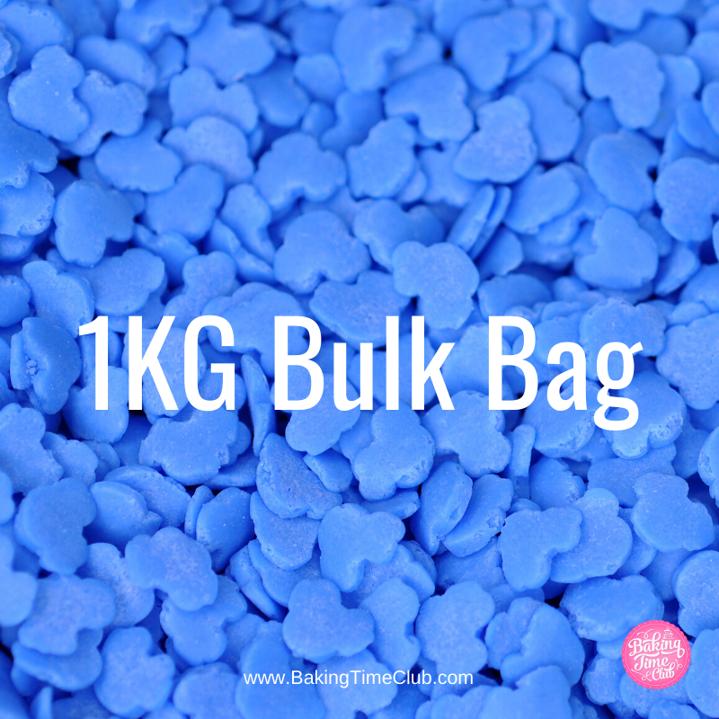 Bulk Bag - Blue Cloud Confetti Sprinkles (Best Before 03 Apr 2021)