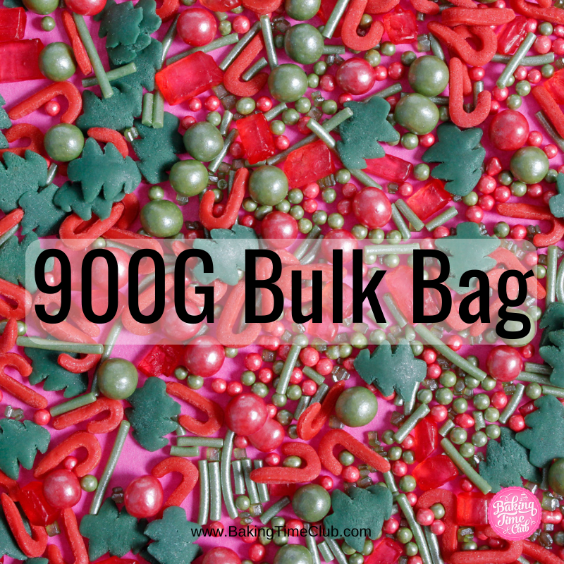 Bulk Bag - Candy Forest Christmas Sprinkles (Best Before 30 Jun 2024)