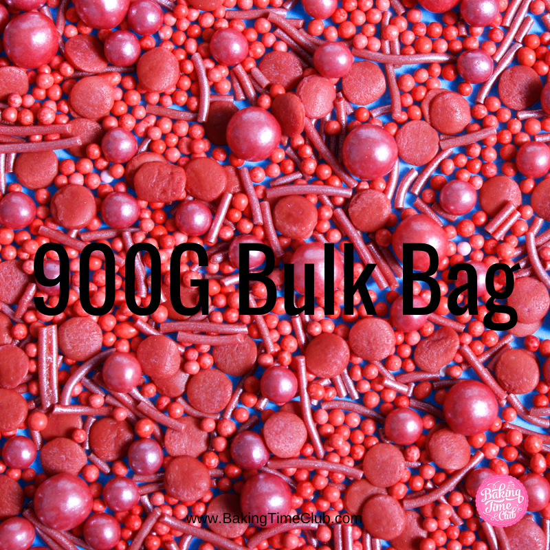 Bulk Bag - Cherry Bomb Sprinkles (Best Before 28 Dec 2024)