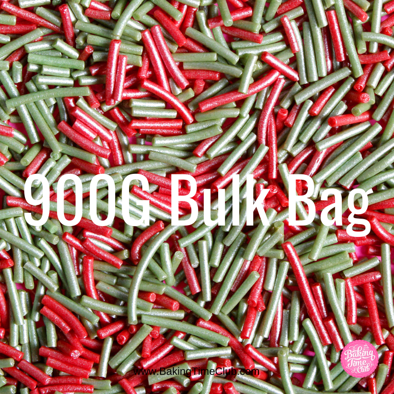 Bulk Bag - Christmas Sugar Strands (Best Before 30 Jun 2024)