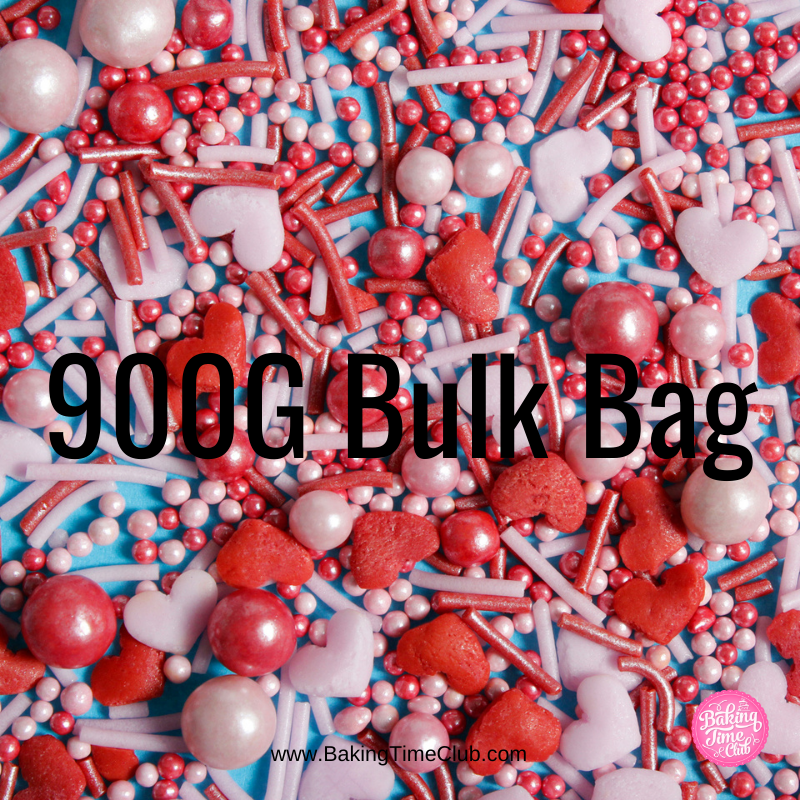 Bulk Bag - Crazy in Love Cake Sprinkles (Best Before 30 Jun 2024)