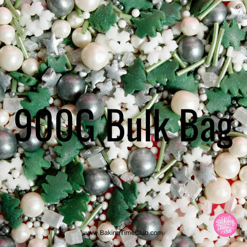 Bulk Bag - Glistening Forest Christmas Sprinkles (Best Before 30 Jun 2024)