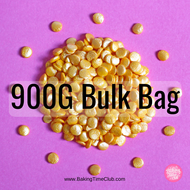 Bulk Bag - Gold REGULAR Confetti Sequins Sprinkles (Best Before 30 Jun 2024)