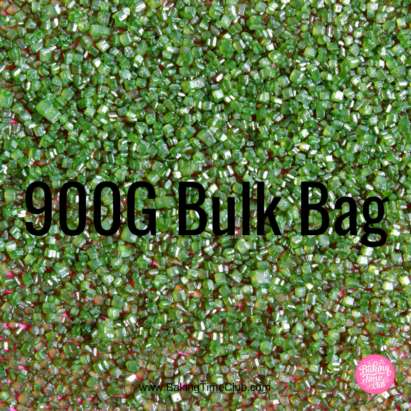 Bulk Bag - Green Sanding Sugar (Best Before 28 Dec 2024)