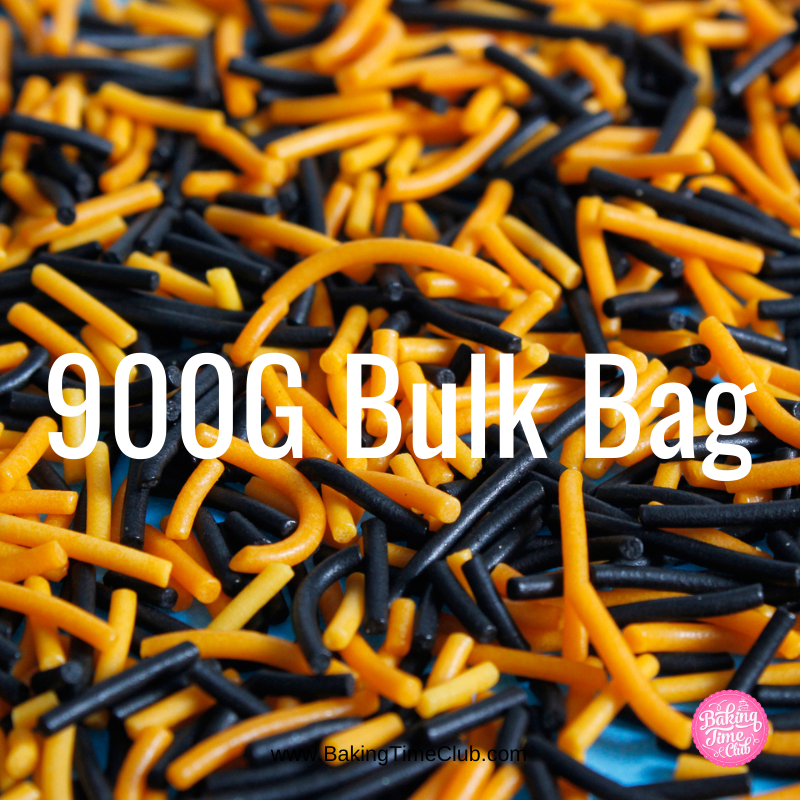 Bulk Bag - Halloween Sugar Strands (Best Before 30 Jun 2024)