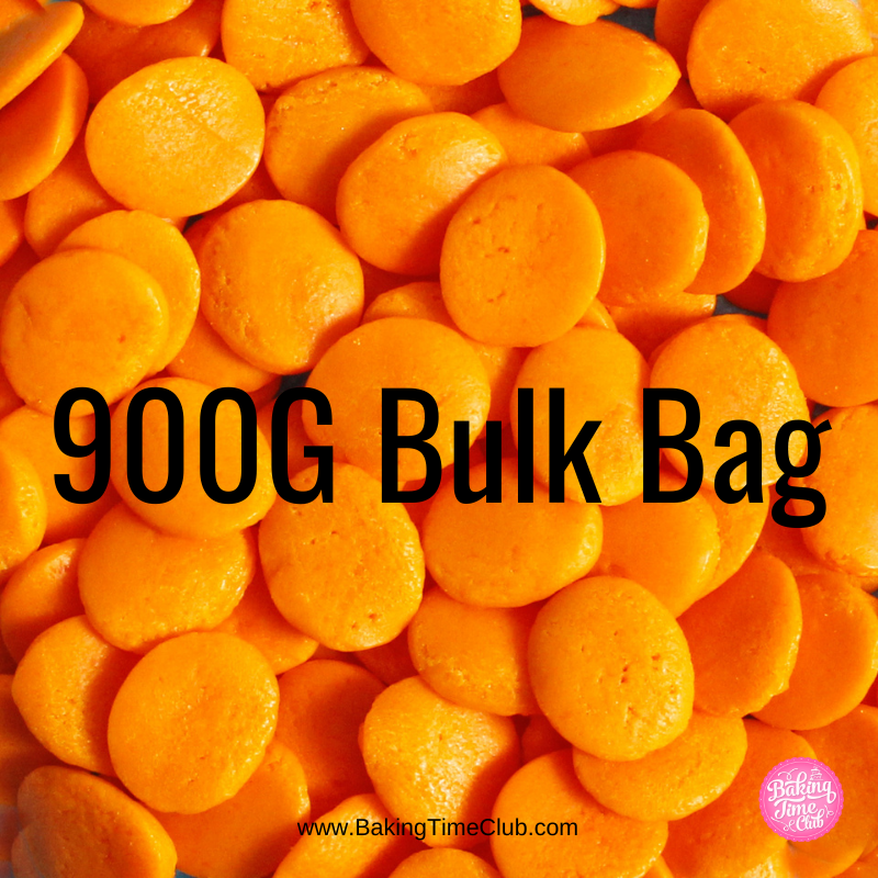 Bulk Bag - Orange JUMBO Sequins Confetti Sprinkles (Best Before 30 Jun 2024)