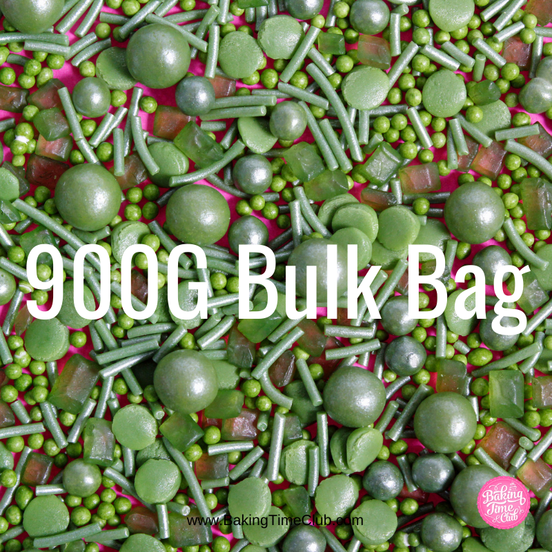 Bulk Bag - Lucky Leprechaun Green Sprinkles (Best Before 30 Jun 2025)