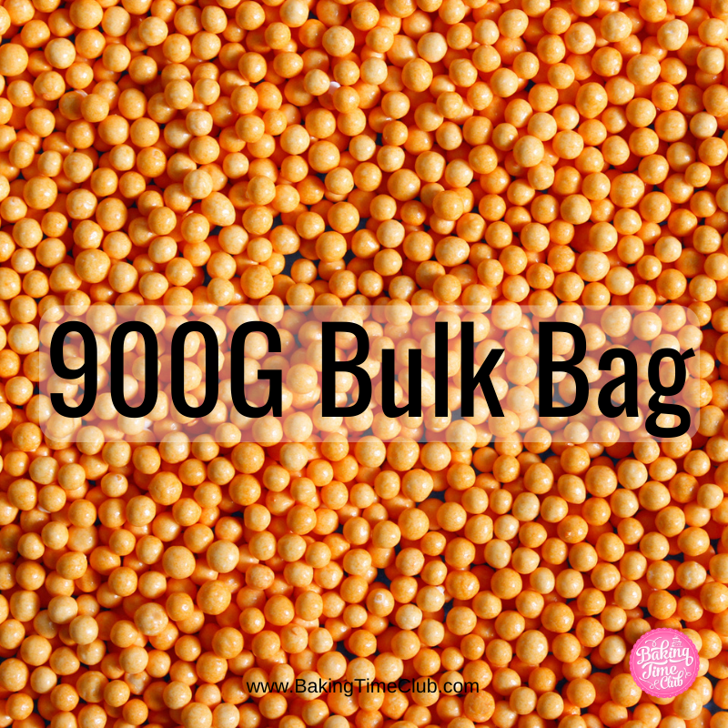 Bulk Bag - Orange Nonpareils 100s & 1000s (Best Before 28 Dec 2025)