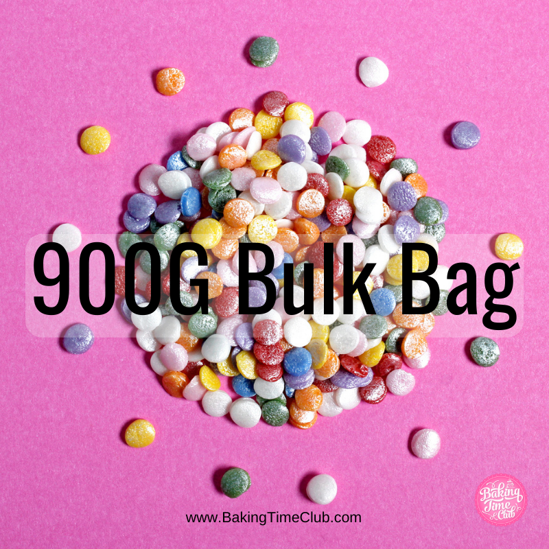 Bulk Bag - Pastel Rainbow REGULAR Sequins Confetti Sprinkles (Best Before 30 Dec 2024)