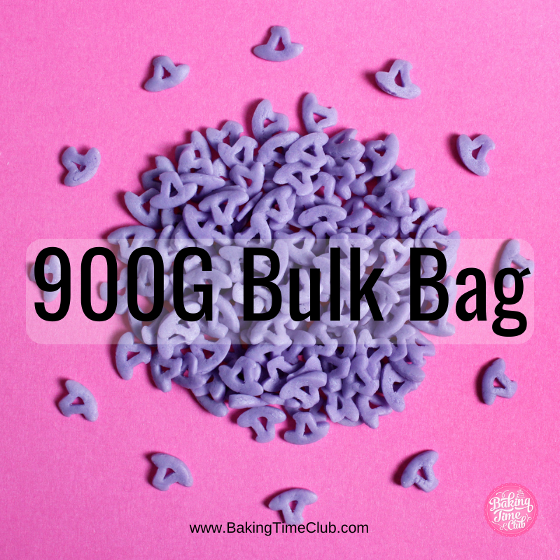 Bulk Bag - Purple Witches Hats Halloween Sprinkles (Best Before 30 Jun 2024)