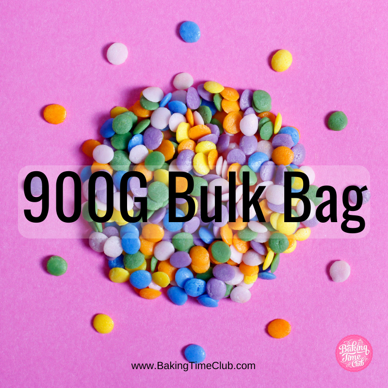 Bulk Bag - Rainbow REGULAR Sequins Confetti Sprinkles (Best Before 30 Jun 2025)