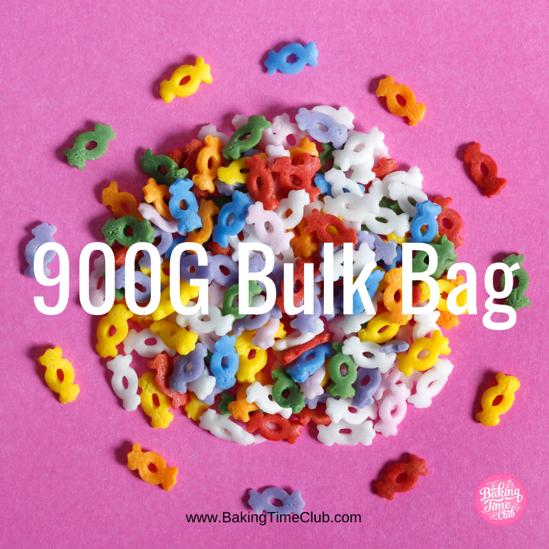 Bulk Bag - Rainbow Candies Confetti Sweets Sprinkles (Best Before 30 Jun 2024)