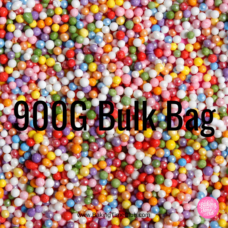 Bulk Bag - Rainbow Nonpareils 100s & 1000s (Best Before 28 Dec 2025)