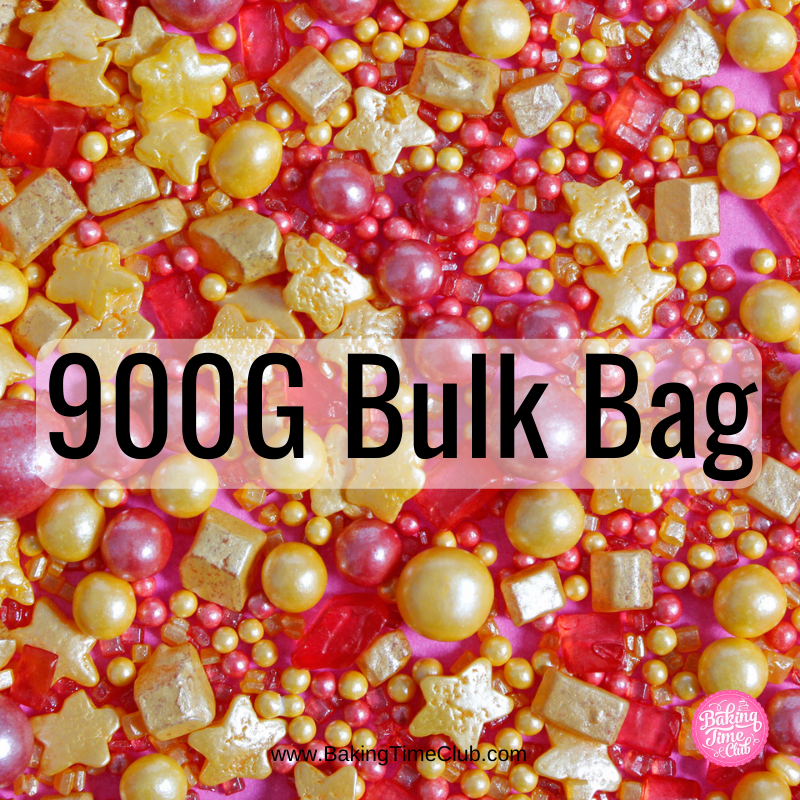 Bulk Bag - Firecracker Christmas Sprinkle Mix (Best before 30 Jun 2024)