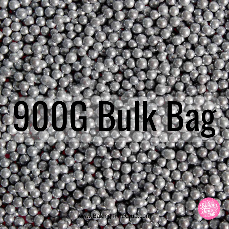 Bulk Bag - Silver Nonpareils 100s & 1000s (Best Before 30 Jun 2025)