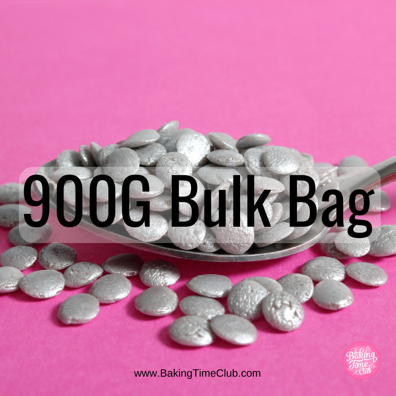 Bulk Bag - Silver REGULAR Sequins Confetti Sprinkles (Best Before 30 Jun 2025)