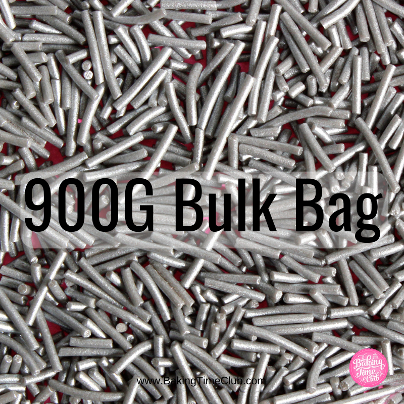 Bulk Bag - Silver Sugar Strands (Best Before 30 Jun 2025)
