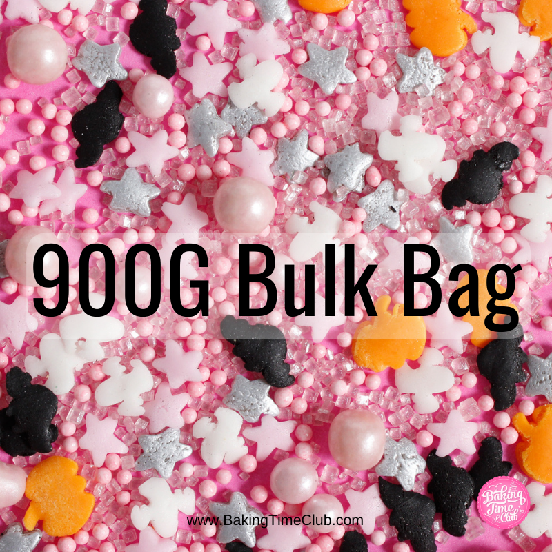 Bulk Bag - Spooky Sparkles Halloween Sprinkles (Best Before 31 Dec 2024)