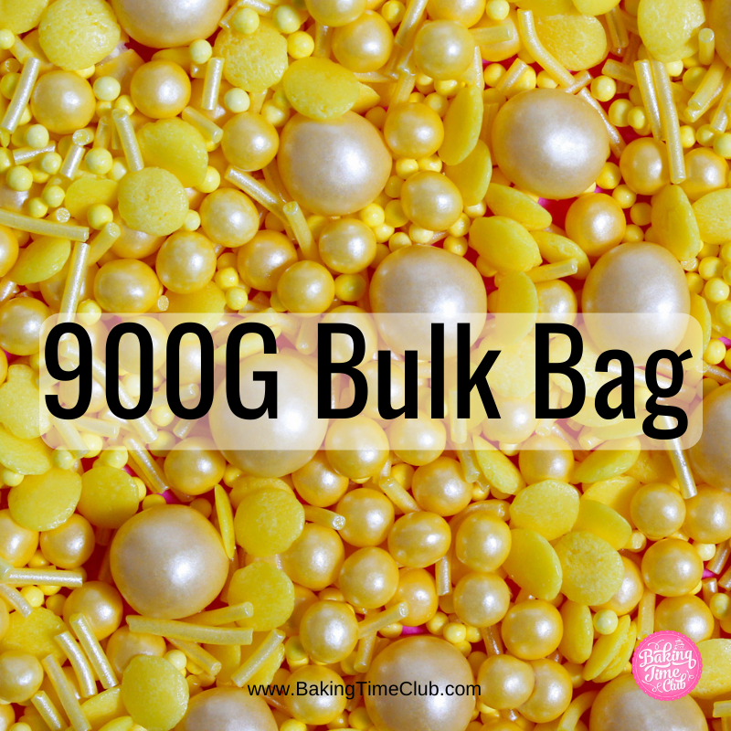 Bulk Bag - Sunshine Yellow Sprinkles (Best Before 30 Jun 2024)