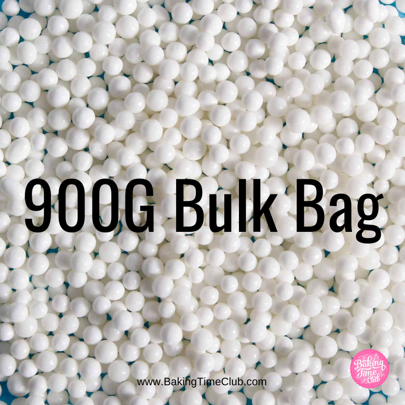 Bulk Bag - White Nonpareils 100s & 1000s  (Best Before 30 Jun 2025)