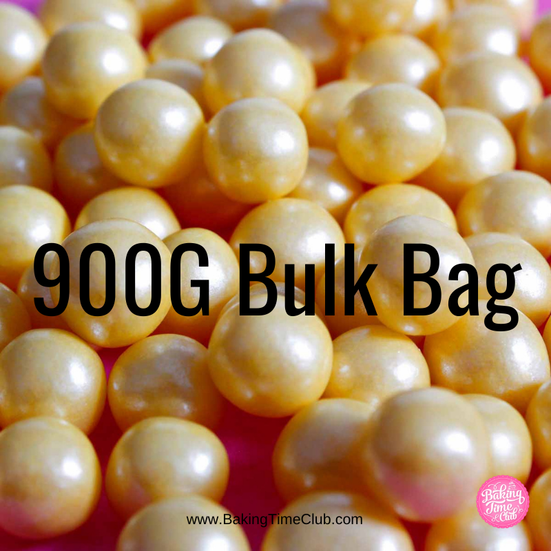 Bulk Bag - Yellow 8mm Pearls (Best Before 30 Jun 2025)