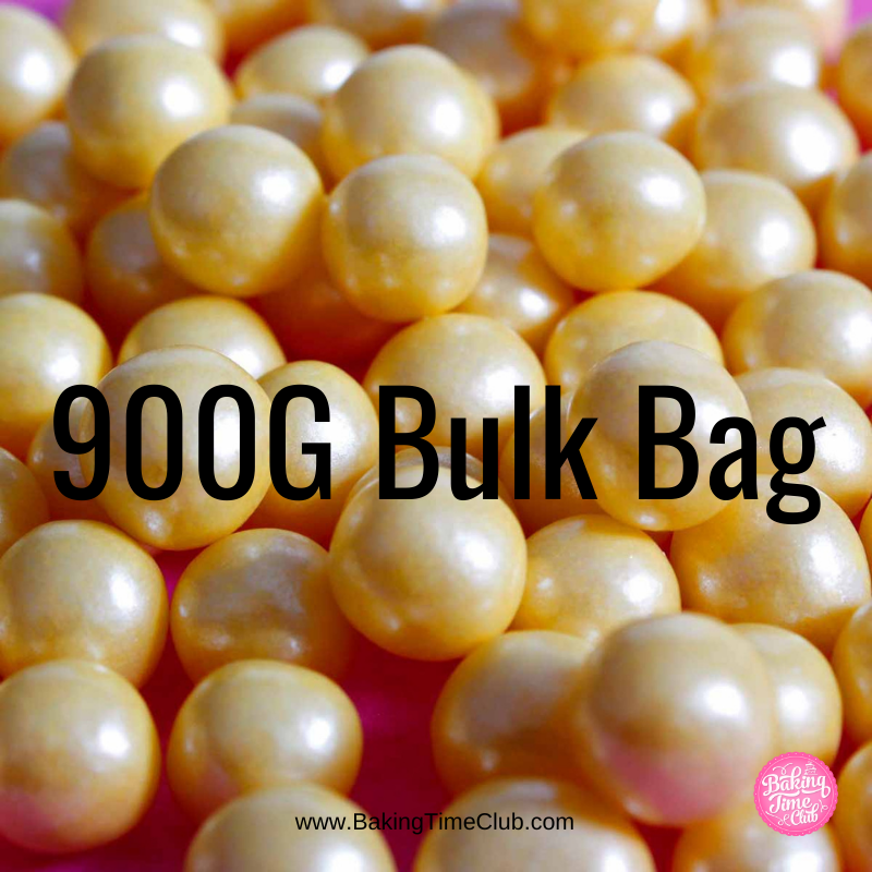 Bulk Bag - Yellow 8mm Pearls (Best Before 30 Jun 2024)
