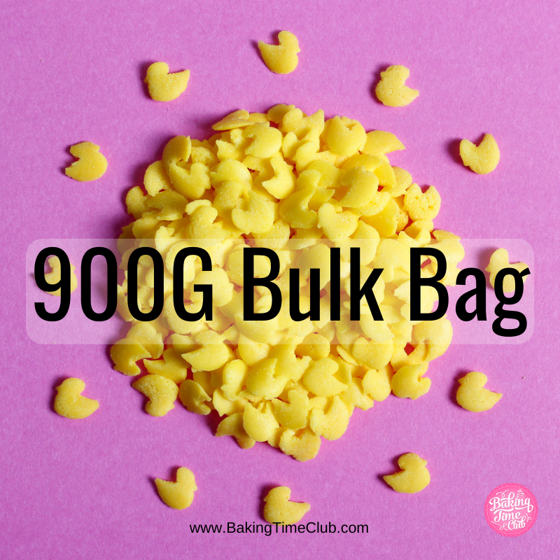 Bulk Bag - Yellow Ducks Sprinkles (Best Before 30 Jun 2024)