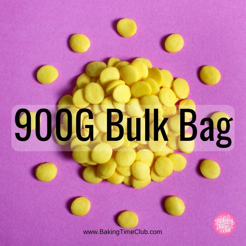 Bulk Bag - Yellow JUMBO Sequins Confetti Sprinkles (Best Before 30 Jun 2024)