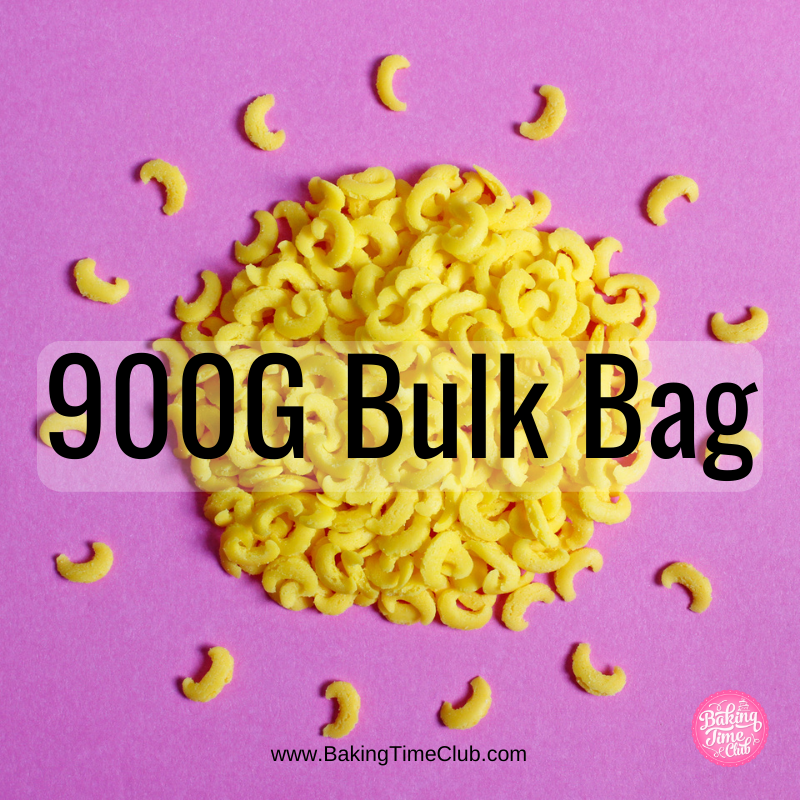 Bulk Bag - Yellow Moons or Bananas Sprinkles (Best Before 31 Dec 2023)