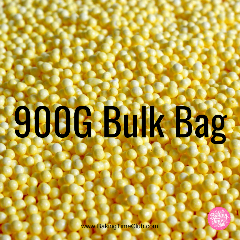 Bulk Bag - Yellow Nonpareils 100s & 1000s (Best Before 28 Dec 2025)