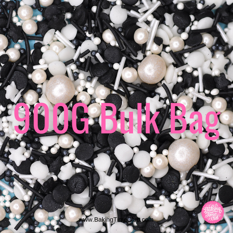 Bulk Bag - Zebra Zazz Sprinkles (Best Before 31 Dec 2025)