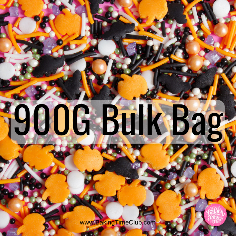 Bulk Bag - Jacks n Bats Halloween Sprinkles (Best Before 30 Jun 2024)