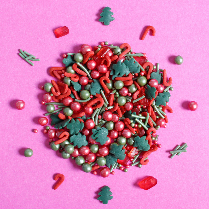 Bulk Bag - Candy Forest Christmas Sprinkles (Best Before 30 Jun 2024)