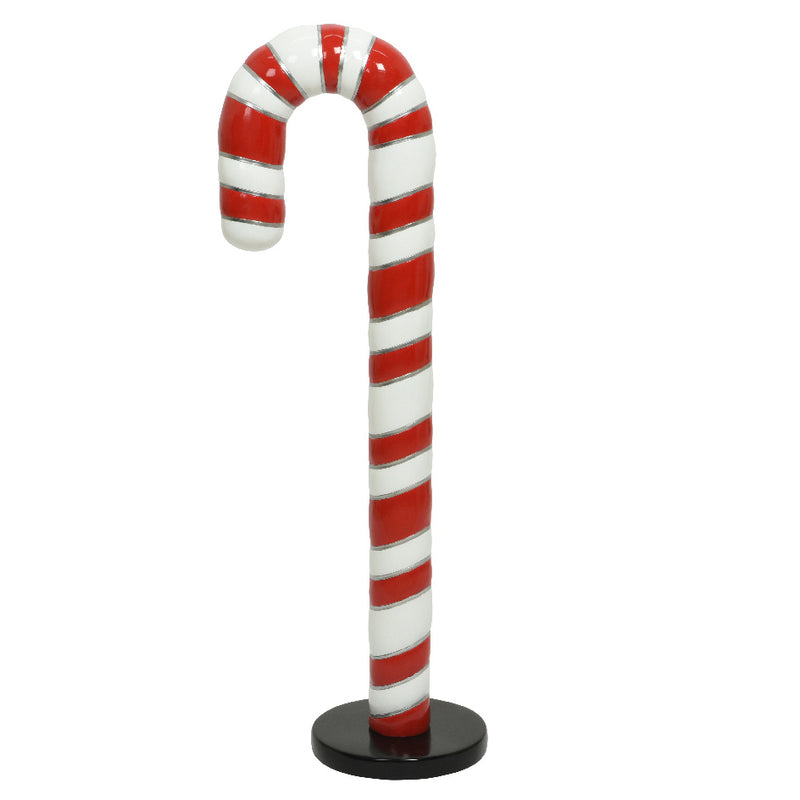 Giant Candy Cane Lane Life Size 6 Foot Large Christmas Shop Decoration Photo Prop Display