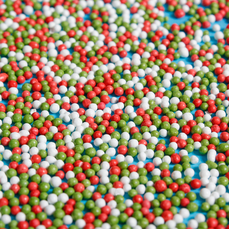 Bulk Bag - Christmas Nonpareils Sprinkles (Best Before 30 Jun 2024)