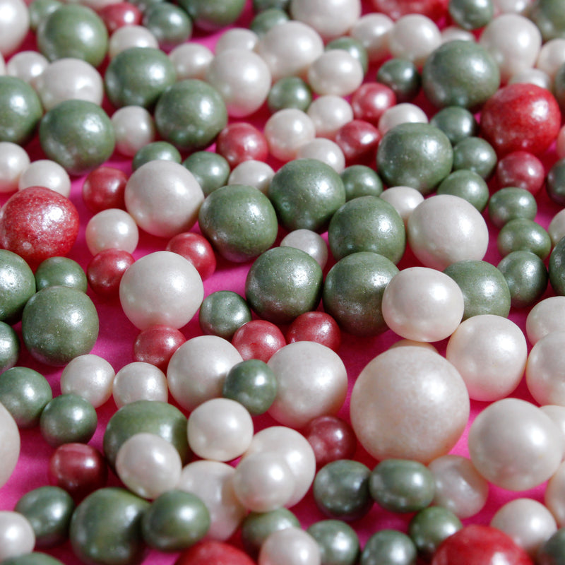 Christmas Pearls Sprinkles (Best Before 30 Jun 2024)