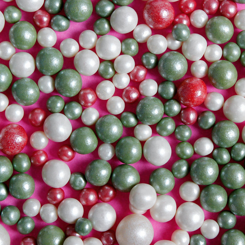 Christmas Pearls Sprinkles (Best Before 30 Jun 2024)
