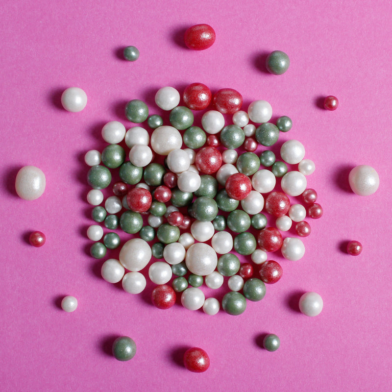 Christmas Pearls Sprinkles (Best Before 30 Jun 2024)