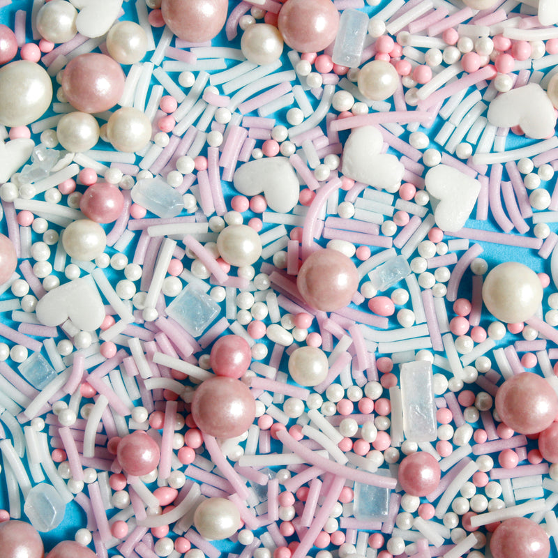 Bulk Bag - Cotton Candy Kisses Sprinkles (Best Before 30 Jun 2024)